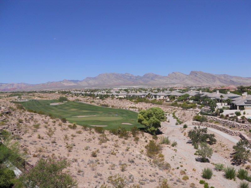 Views of the TPC From Mira Villa Views of the TPC Canyons GOlf Course from mir Villa Summerlin Condos