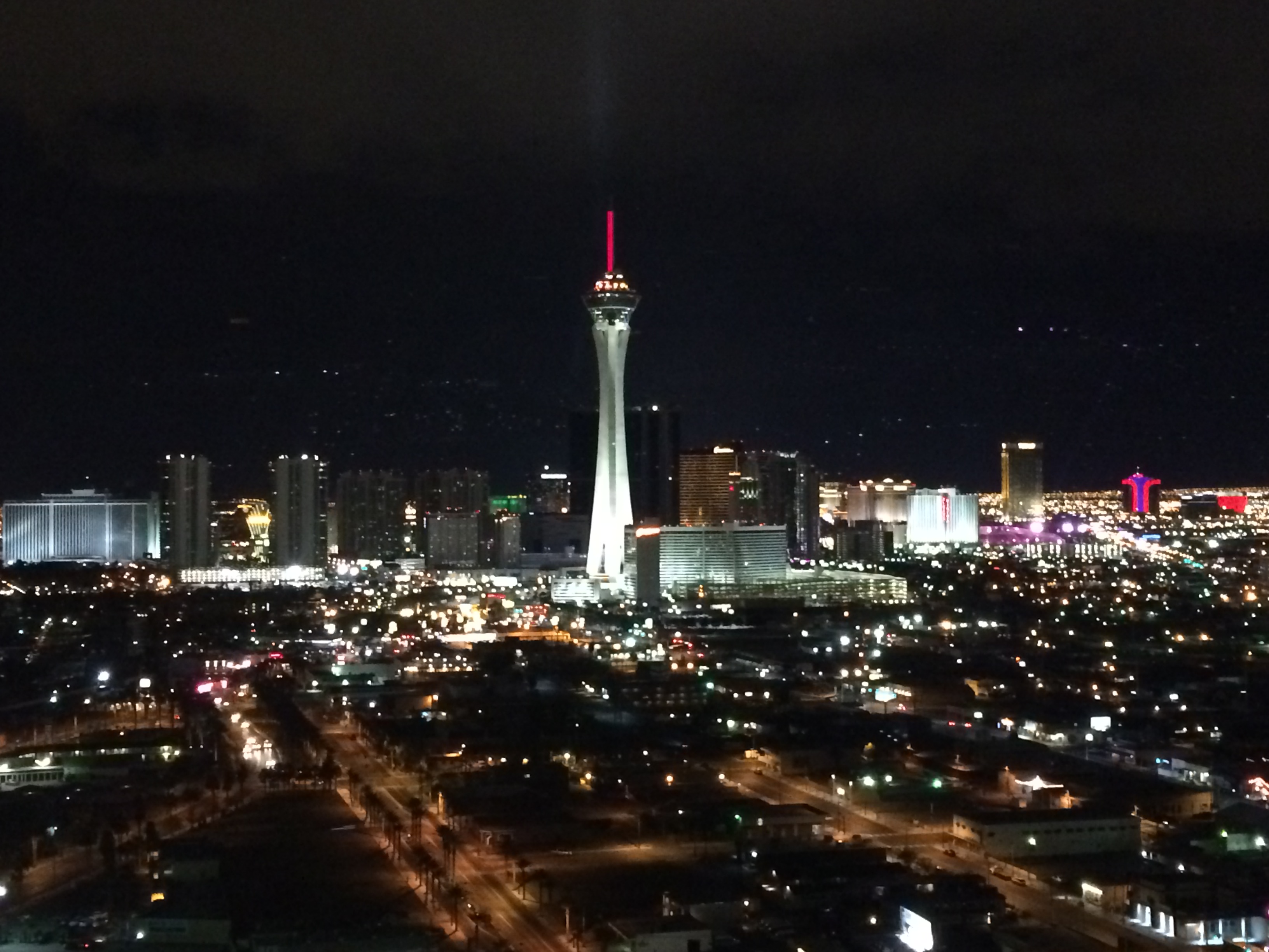 Night Views from Newport Lofts Las Vegas Night Views from Newport Lofts Las Vegas