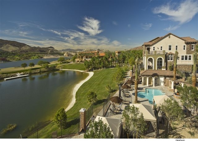 Lake Las Vegas Townhomes with waterviews at Vita Bella by Toll