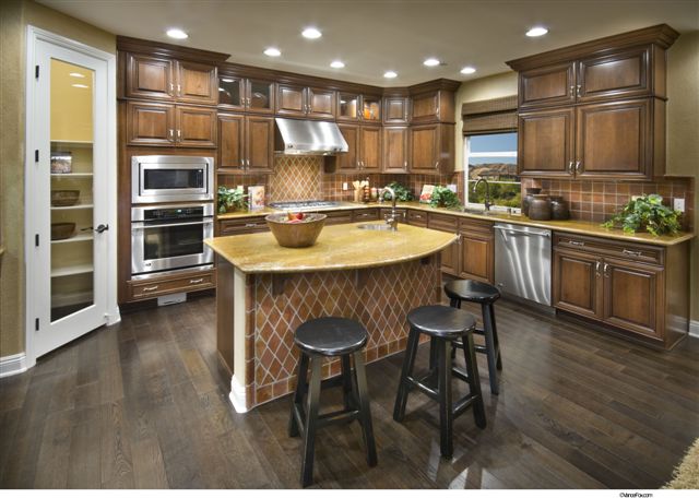Model Kitcehn Vita Bella Townhomes ake Las Vegas