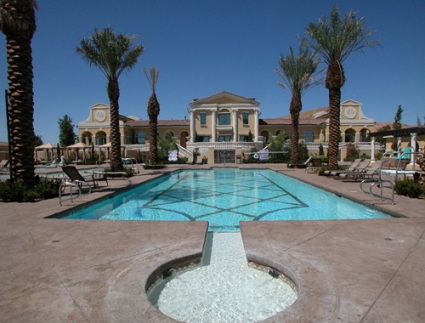 The Pool Area of V at Lake Las Vegas