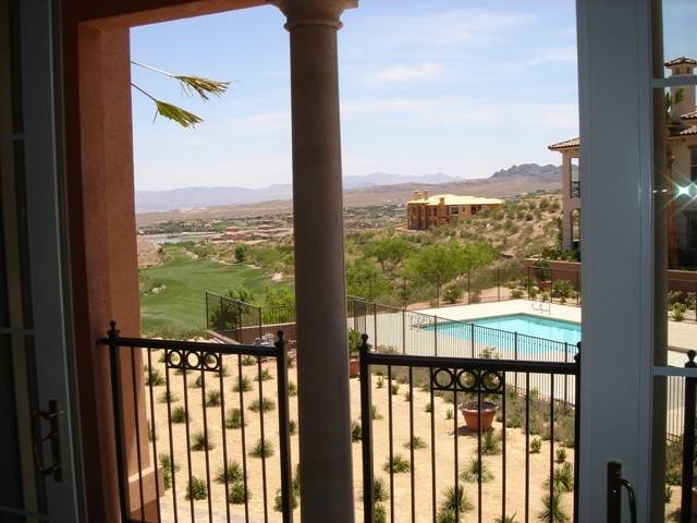 V at Lake Las Vegas Terrace overlooking one of the Pools